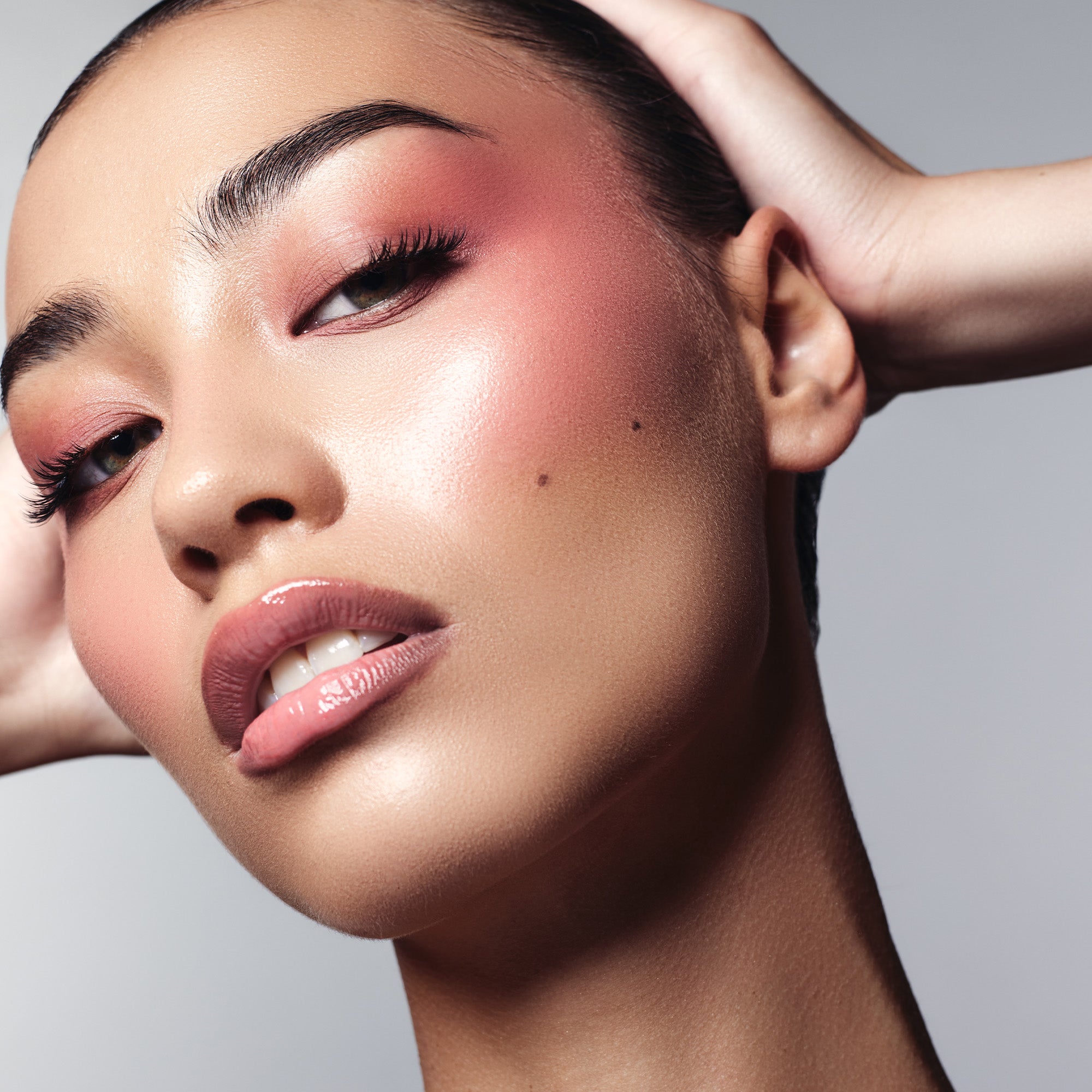 Blush Silk Blend Satin Suave