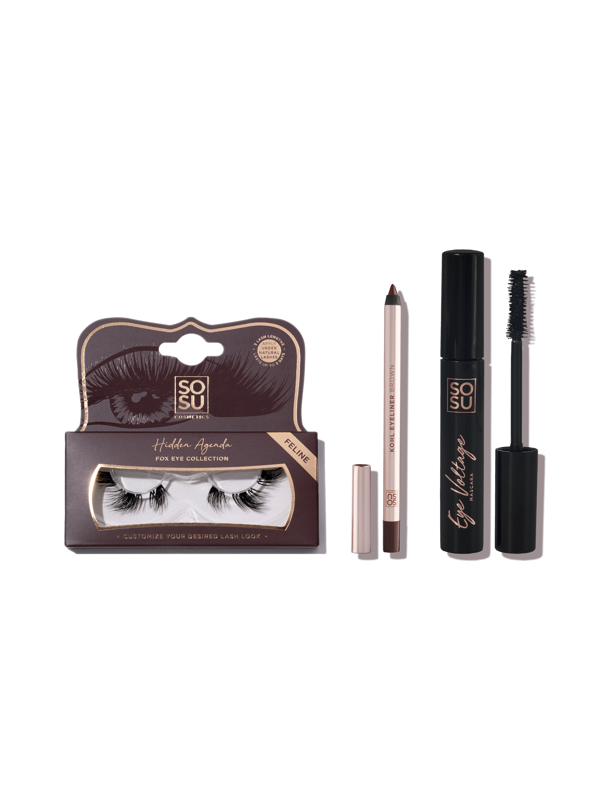 The Full Eye Edit Bundle | SOSU Cosmetics