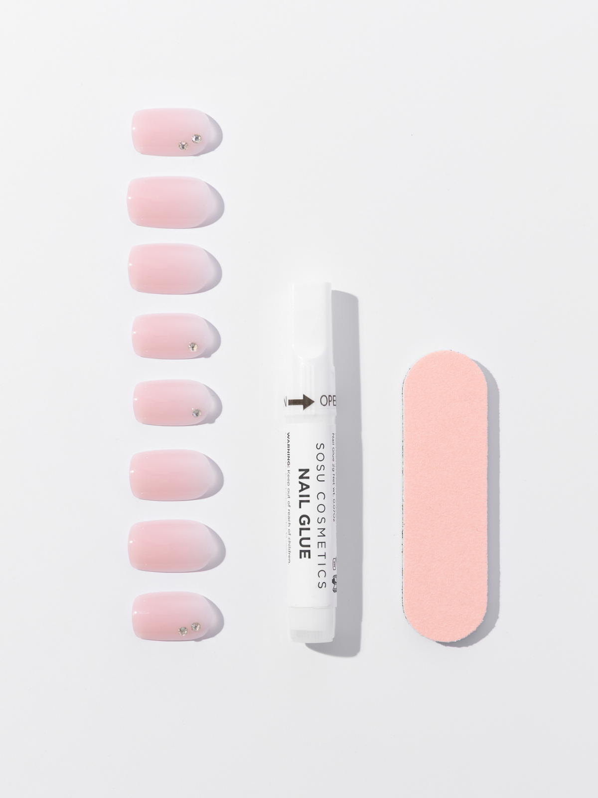 Barely There | Faux Nails