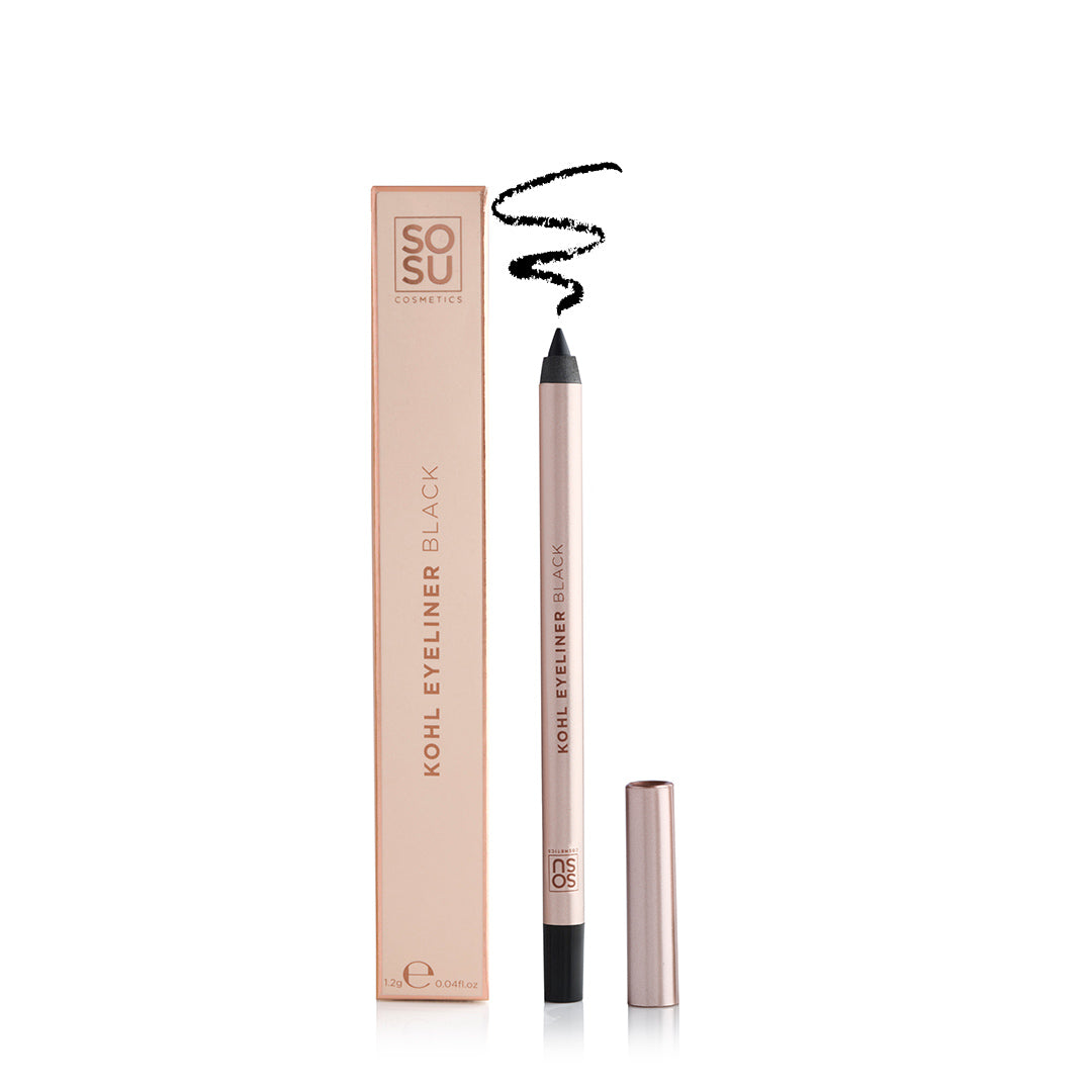 Black Kohl Eyeliner Pencil | SOSU Cosmetics