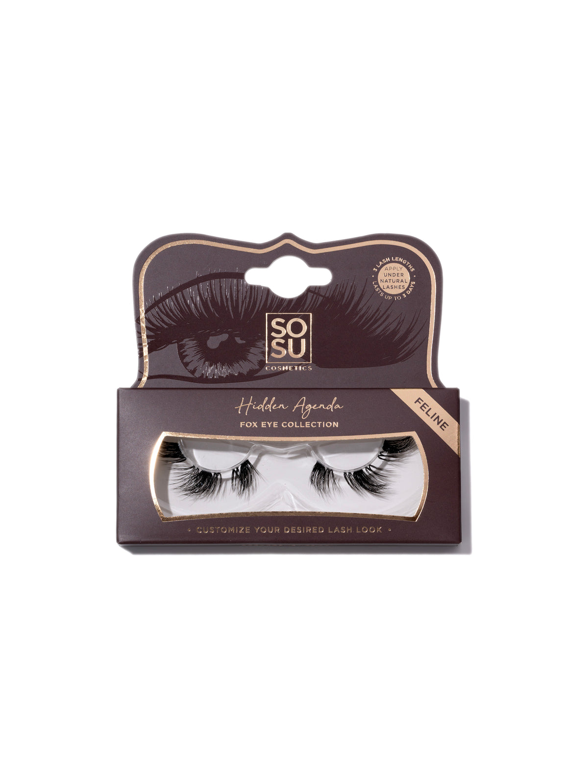 Fox Eye Lashes | Feline | SOSU Cosmetics