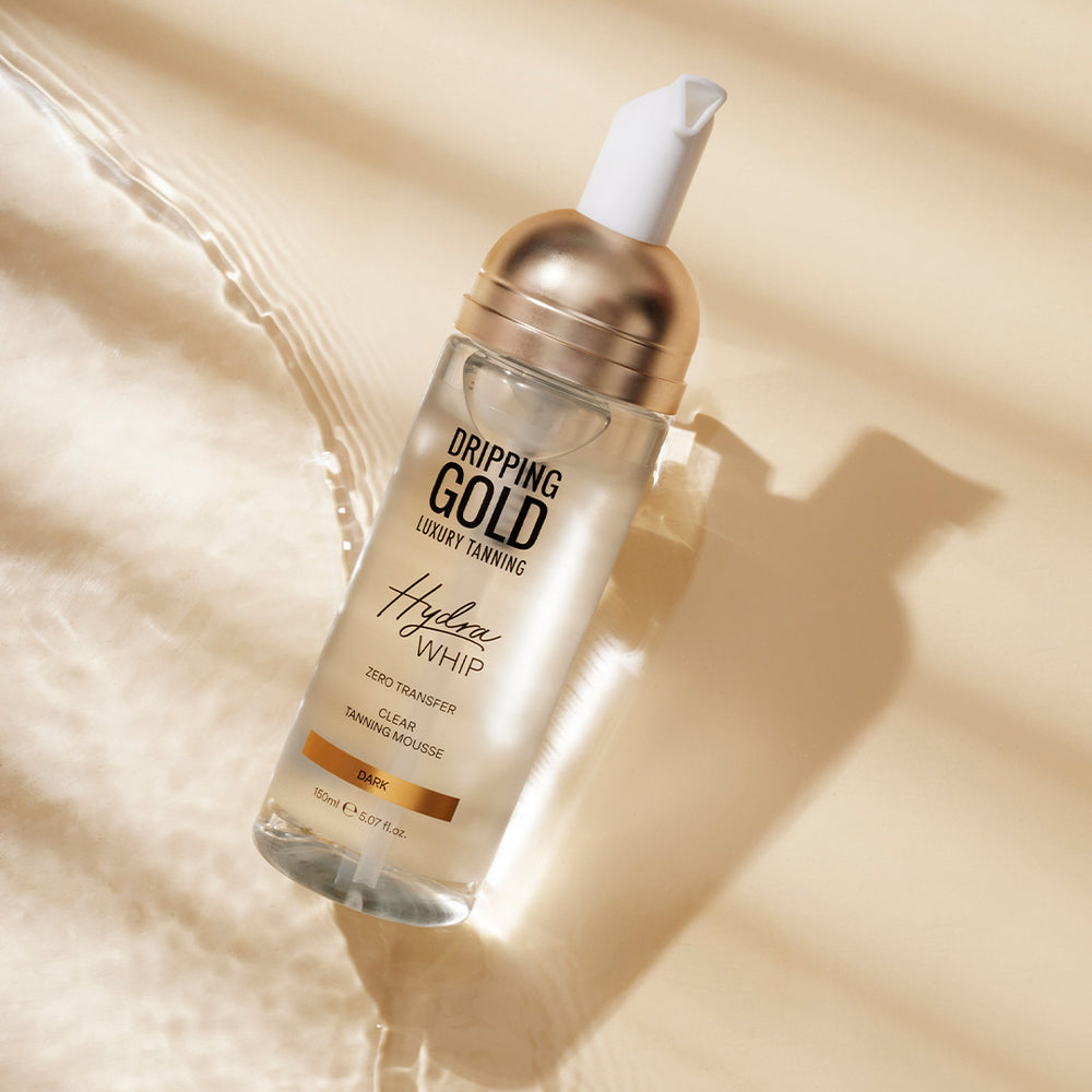 Hydra Whip Clear Tanning Mousse | Dripping Gold