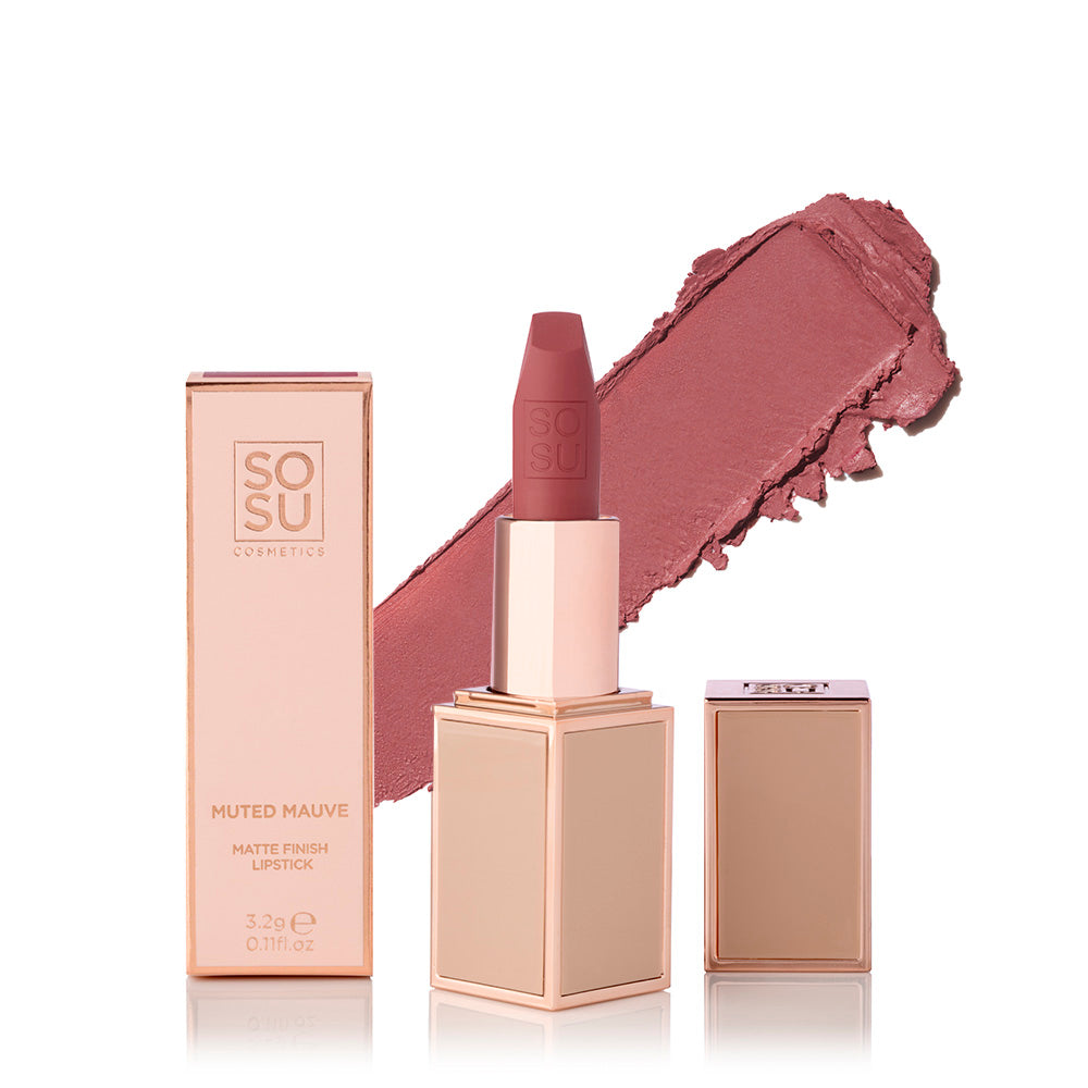 Muted Mauve | Matte Lipstick