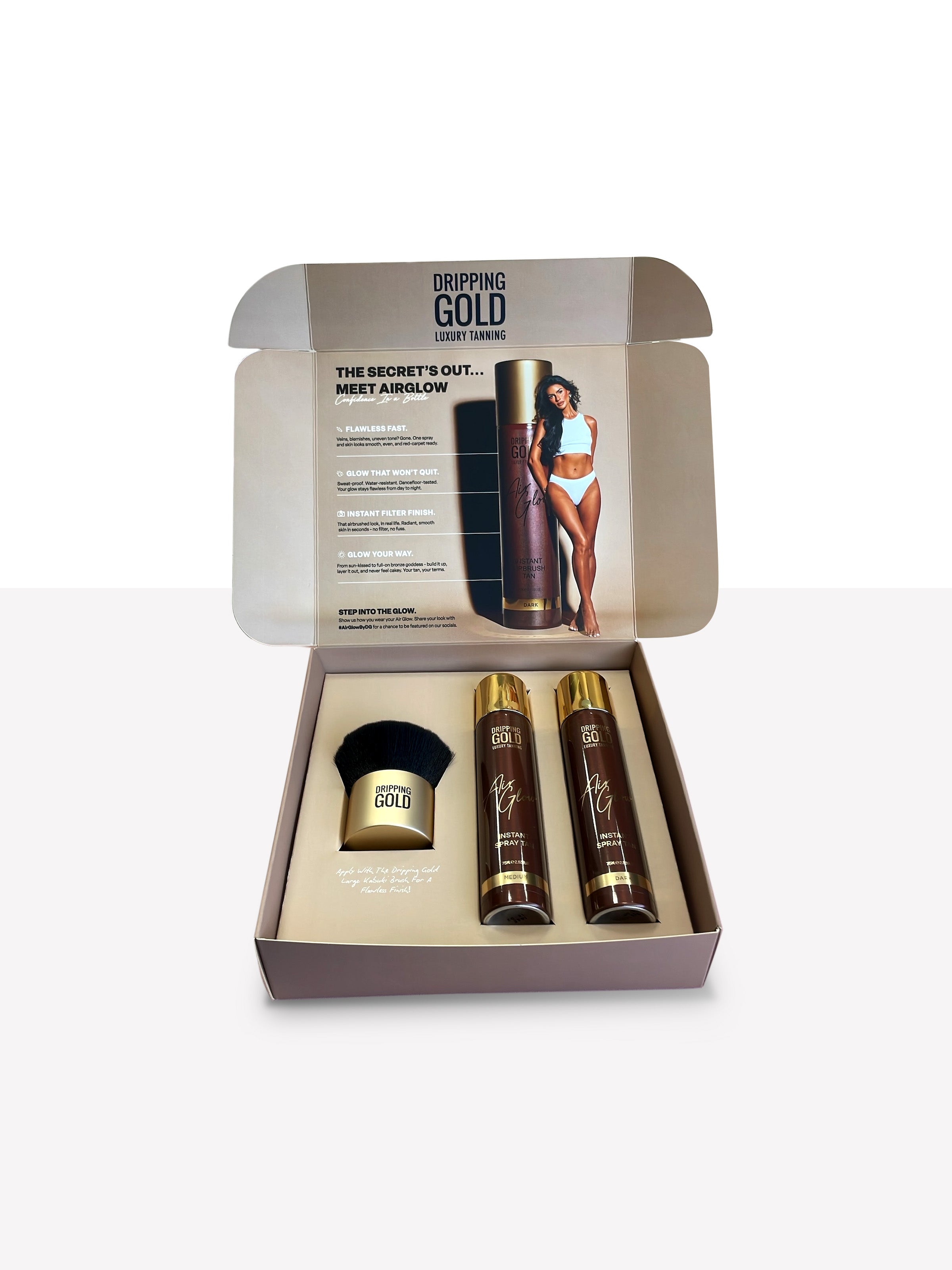 Air Glow Instant Airbrush Tan | Limited Edition PR Box