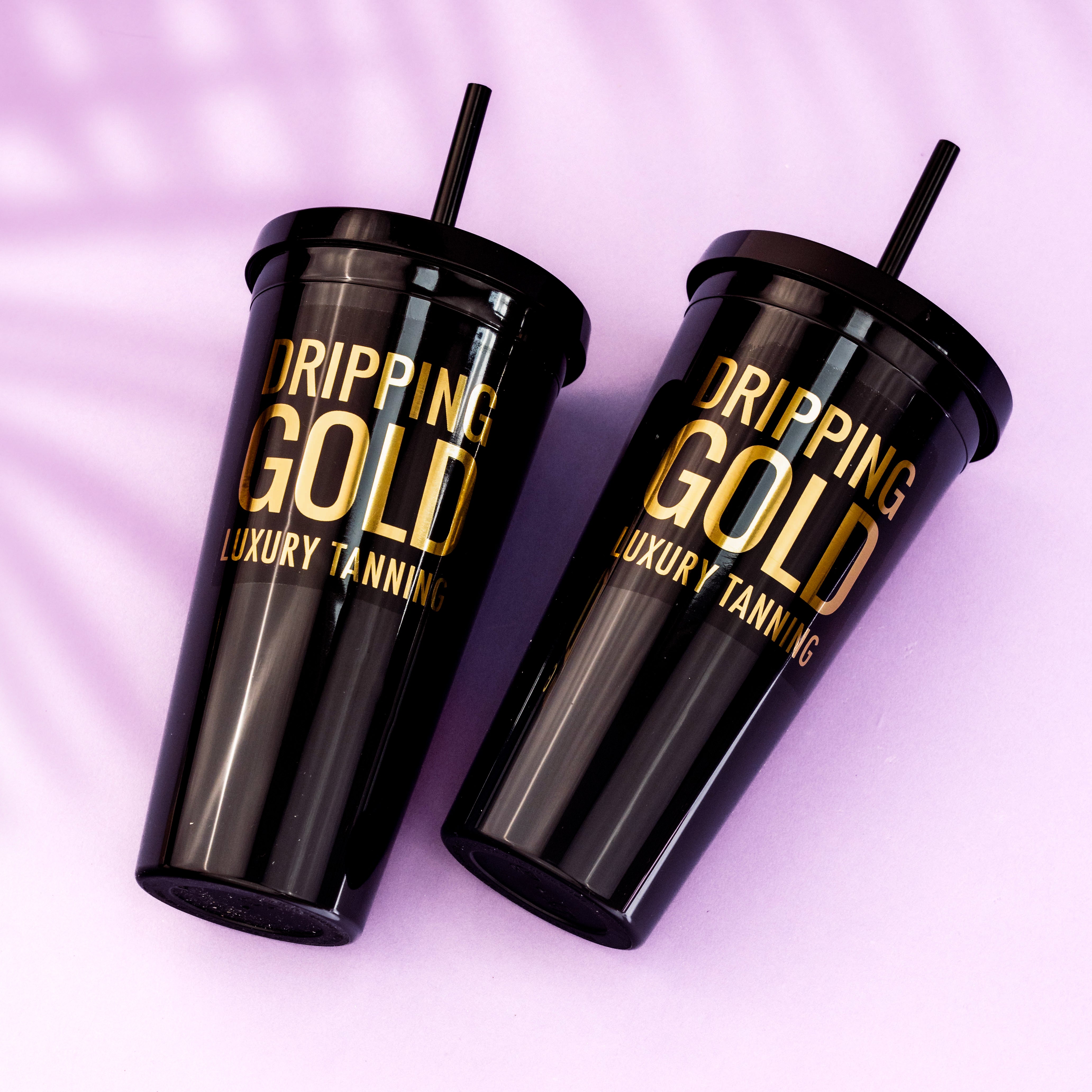 Dripping Gold Reusable Cup