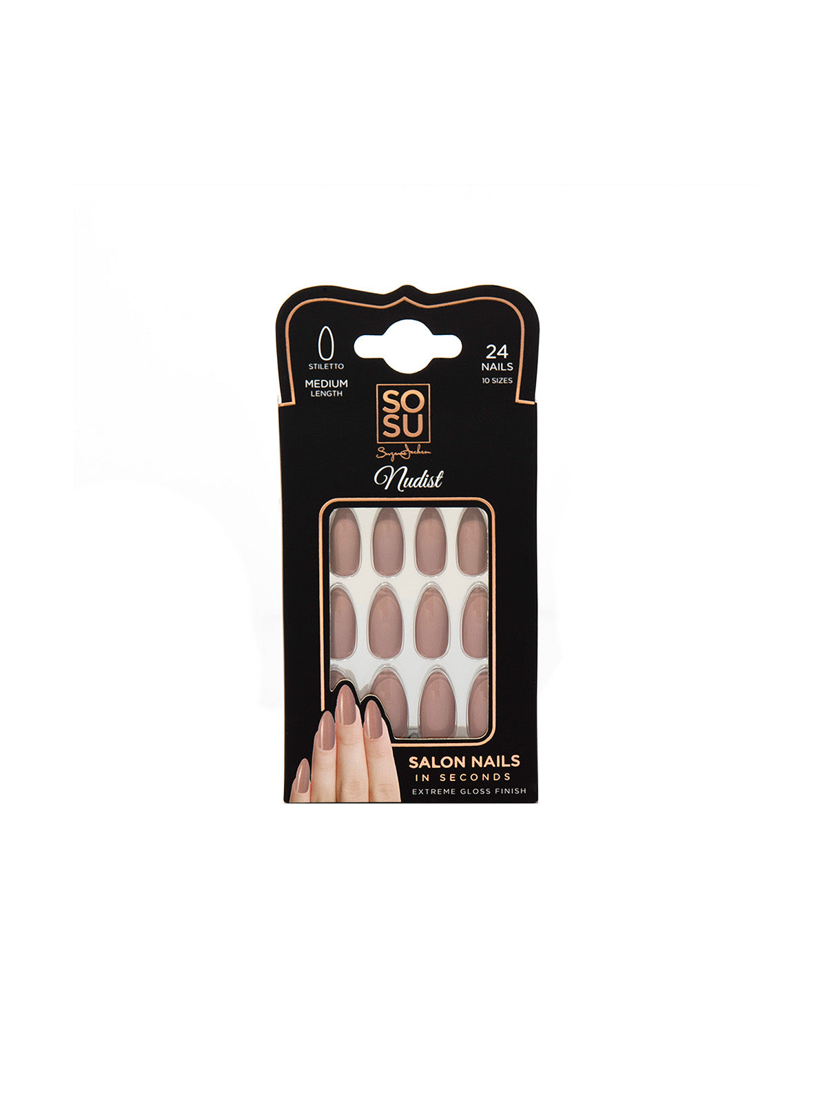 Nudist | Faux Nails | SOSU Cosmetics