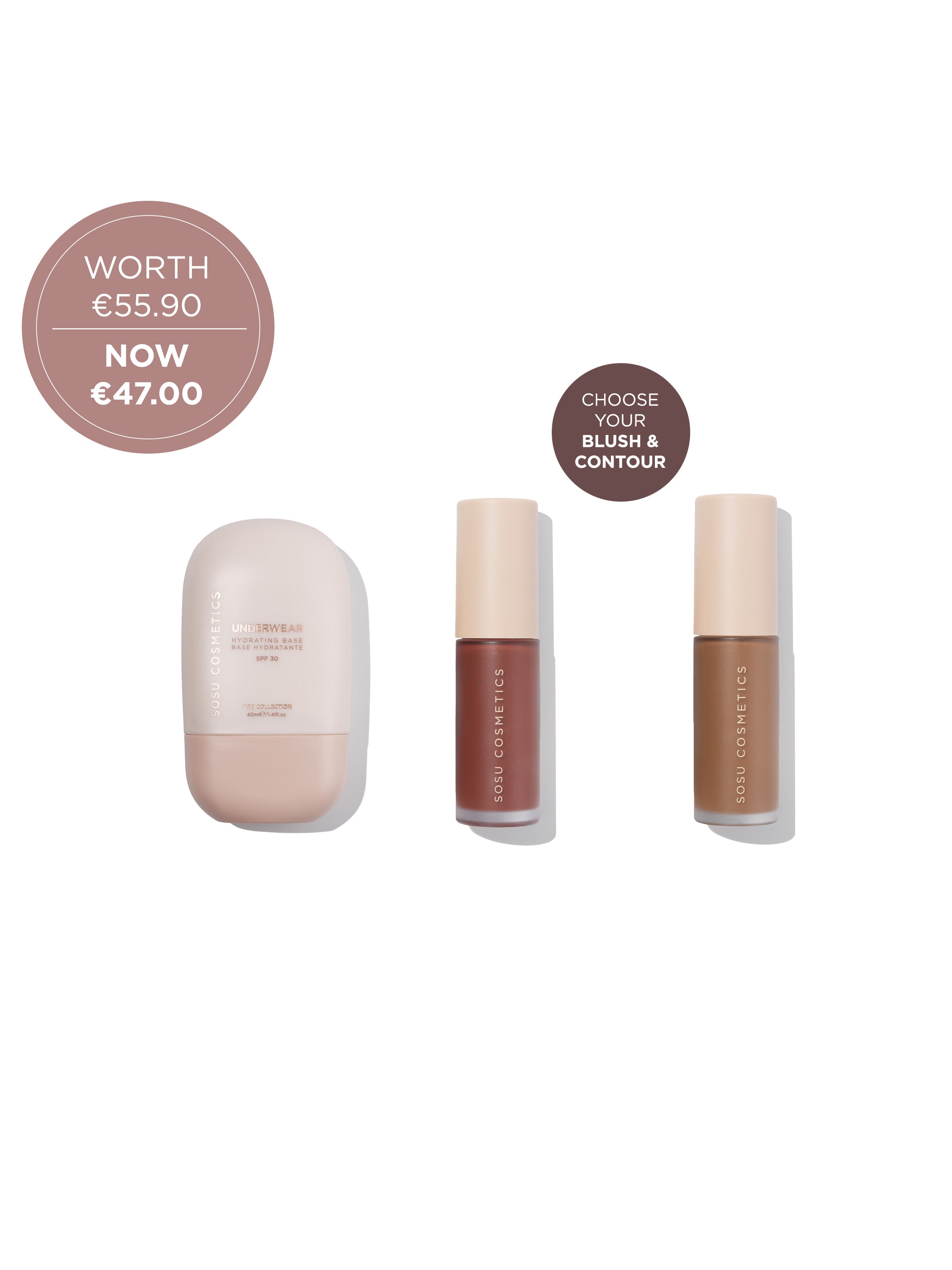 The Glow & Go Bundle | SOSU Cosmetics