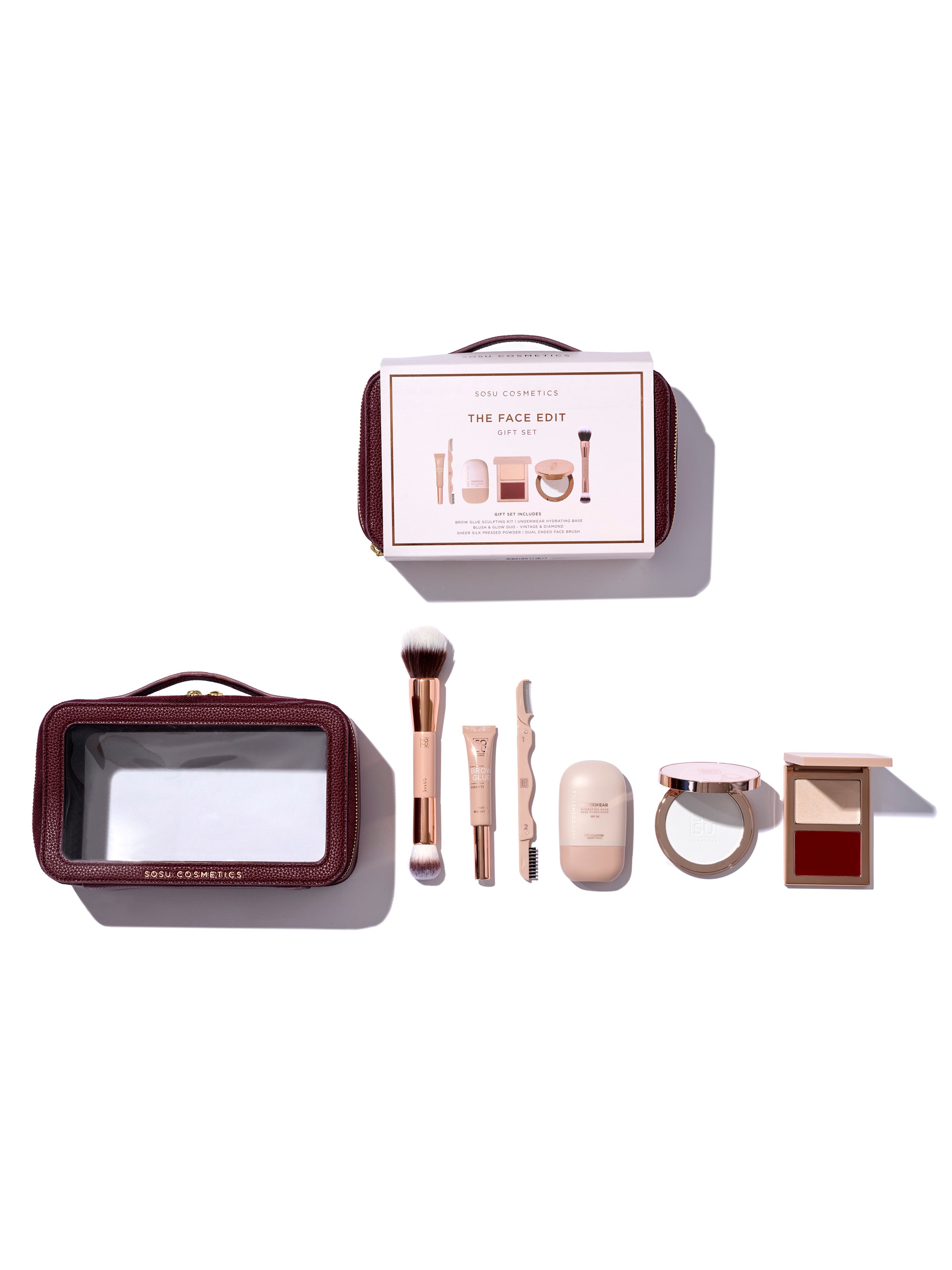 The Face Edit Gift Set | SOSU Cosmetics