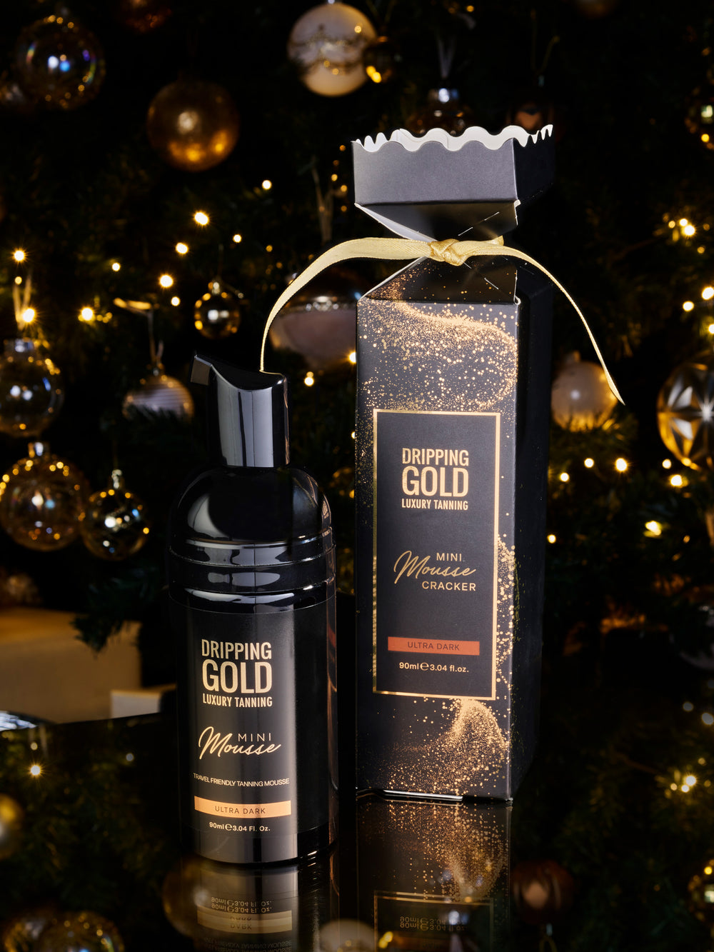 Mini Mousse Cracker | Dripping Gold