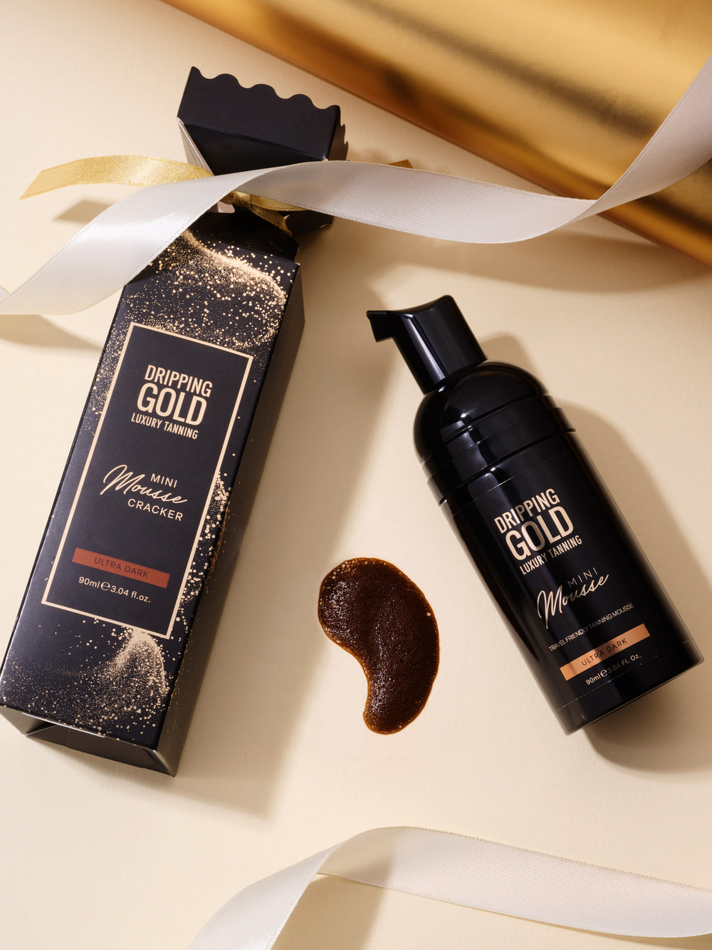 Mini Mousse Cracker | Dripping Gold