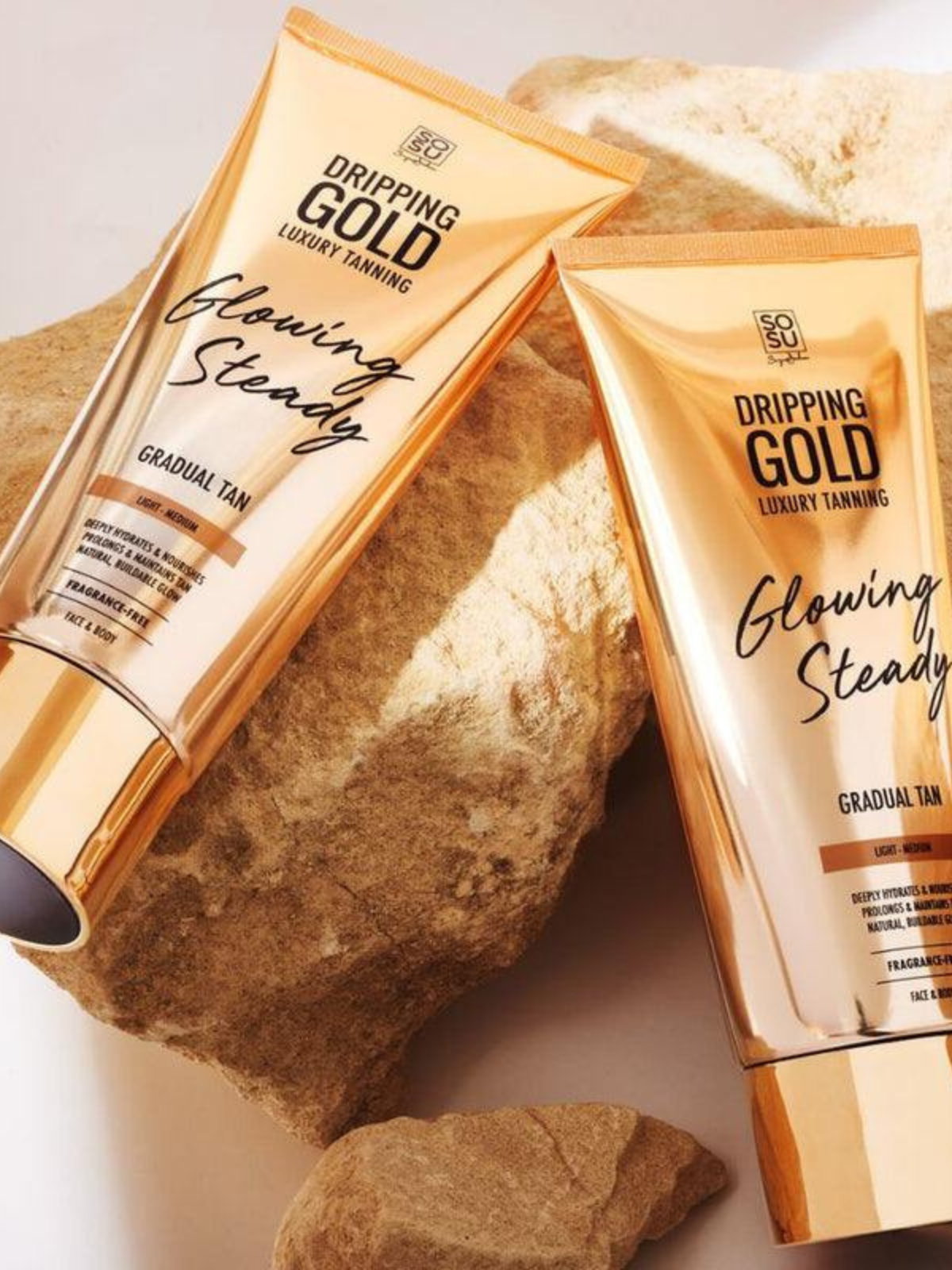 Glowing Steady Gradual Tan
