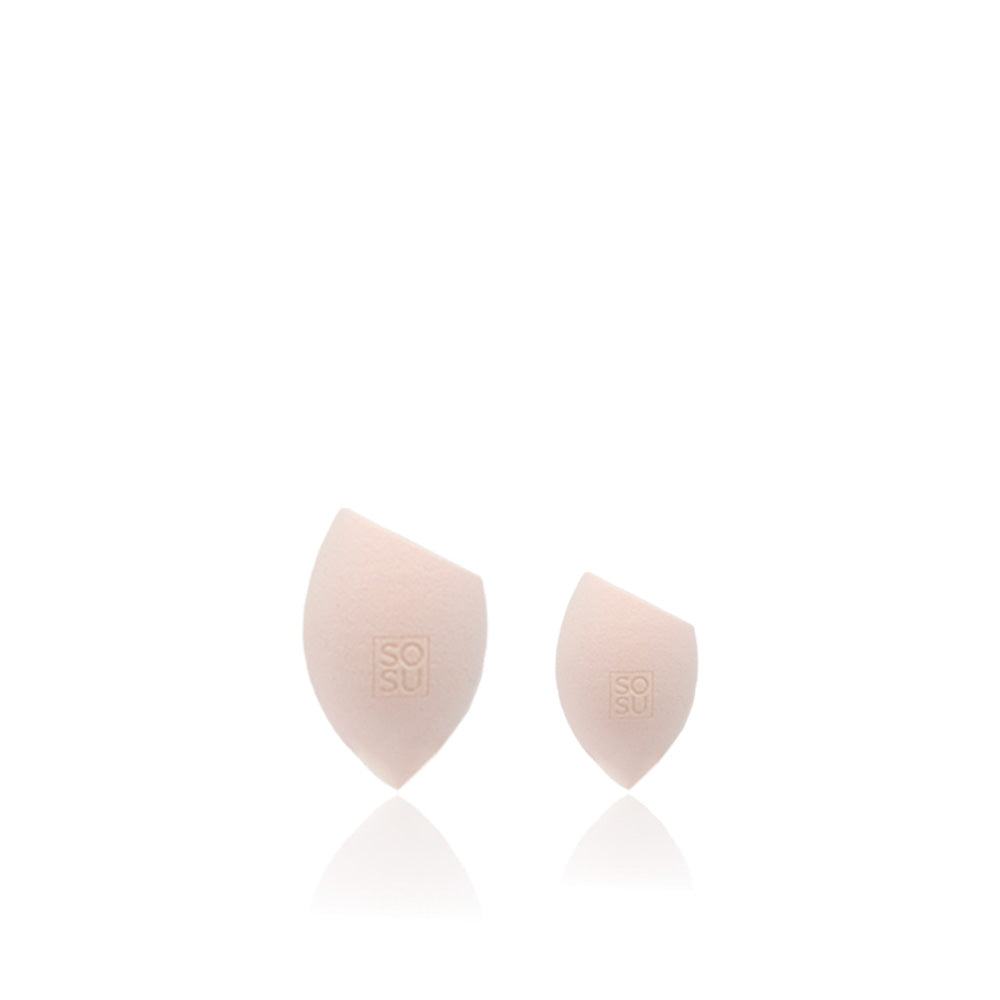 SOSU Cosmetics Pro Blender Sponge - Pink, expands twice its size when wet