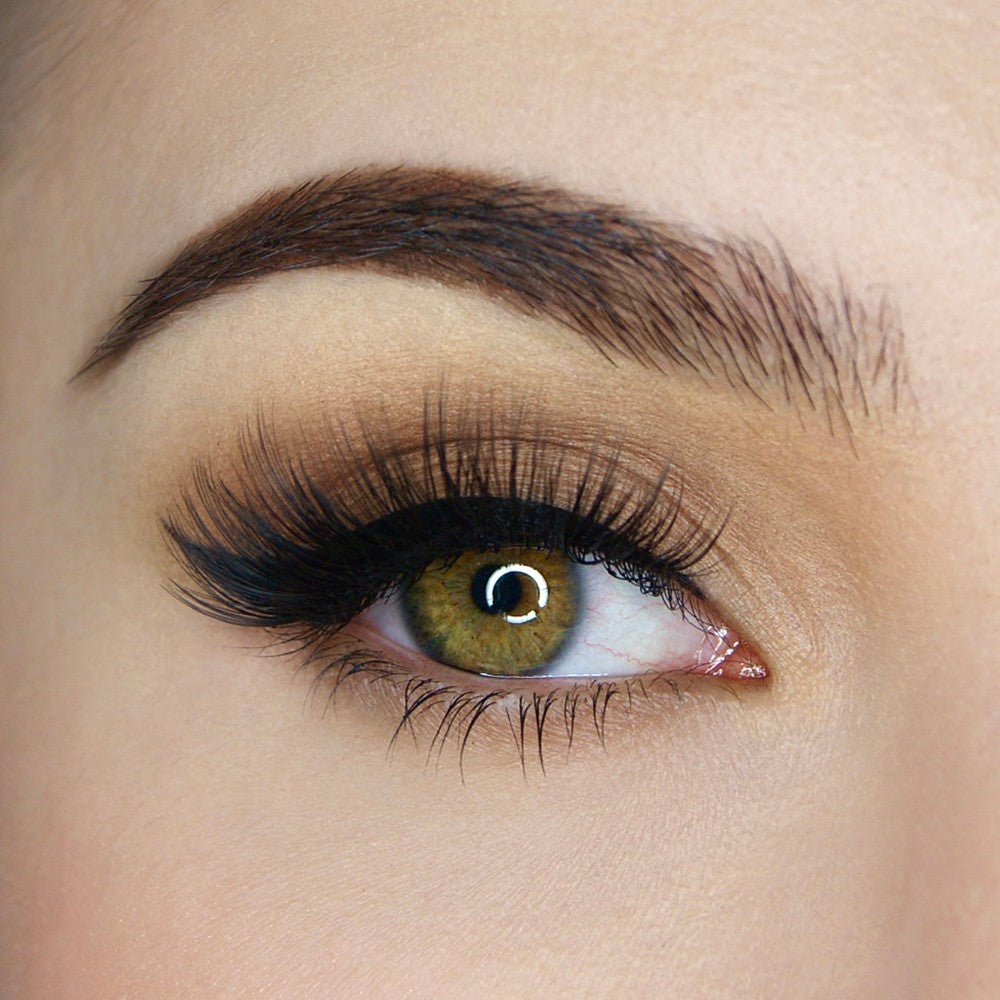 Hidden Agenda Lashes with 14mm length, designed for lash application underneath the natural lash line for an undetectable finish