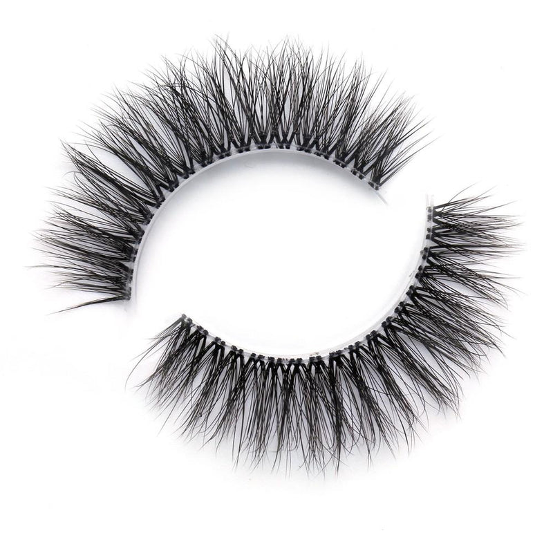The Lust lash from the 7 Deadly Sins Collection, featuring high voltage volume, and lust-worthy length for a fluffy and flirty look
