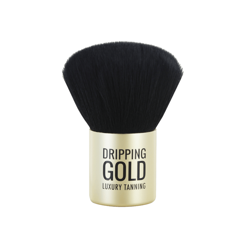 Dripping Gold Luxury Tanning's Self Tan Bronzing Powder called ‘Got To Glow’ with an included Kabuki Brush. Gives an instant sun-kissed and even tanned look suitable for all skin types.