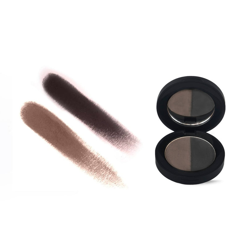 SOSU Bouncy Brow Duo in Medium-Dark shade, a unique powder mousse formula for creating picture perfect, long-lasting, and buildable eyebrows