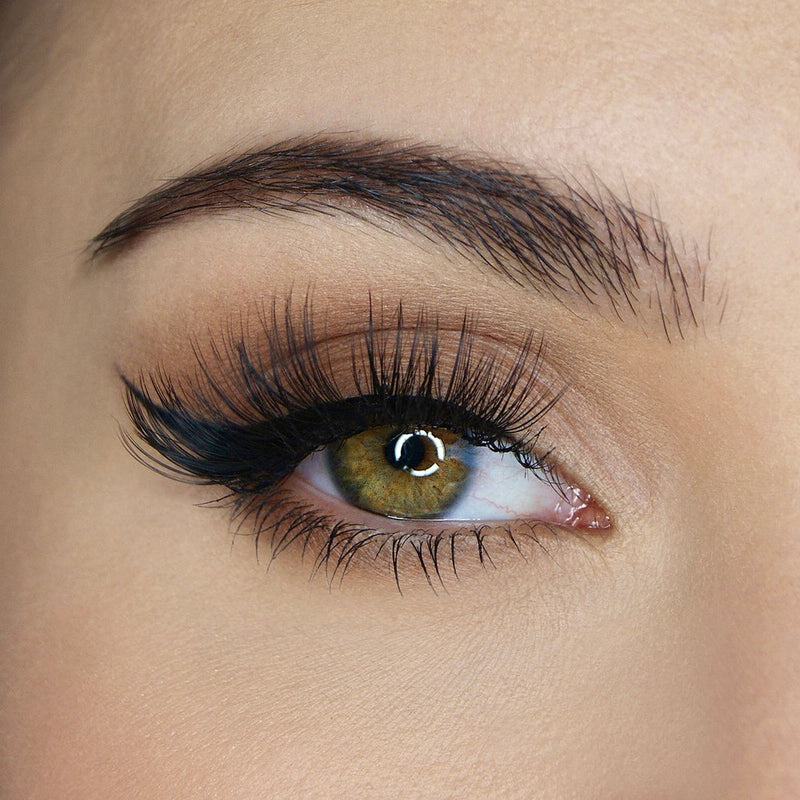 The Hidden Agenda Longer Length Lashes, designed with a natural curl and super lightweight for complete customization, perfect for achieving a fuller and longer lash look.