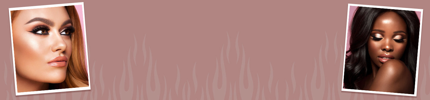 7 Deadly Sins collection banner image by SOSU Cosmetics, featuring high-voltage volume lashes and precision lash applicator