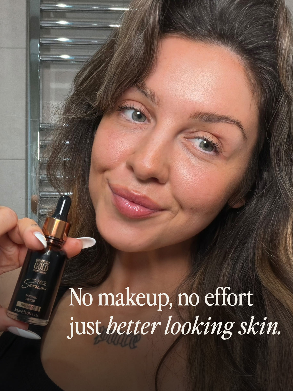 Face Serum Tanning Drops | Bronze