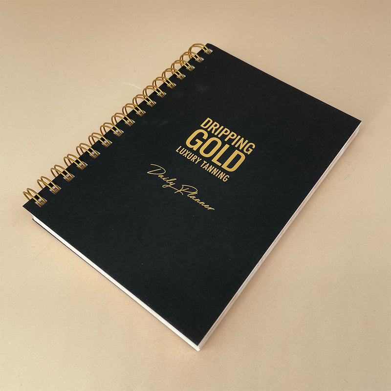 Dripping Gold Daily Planner