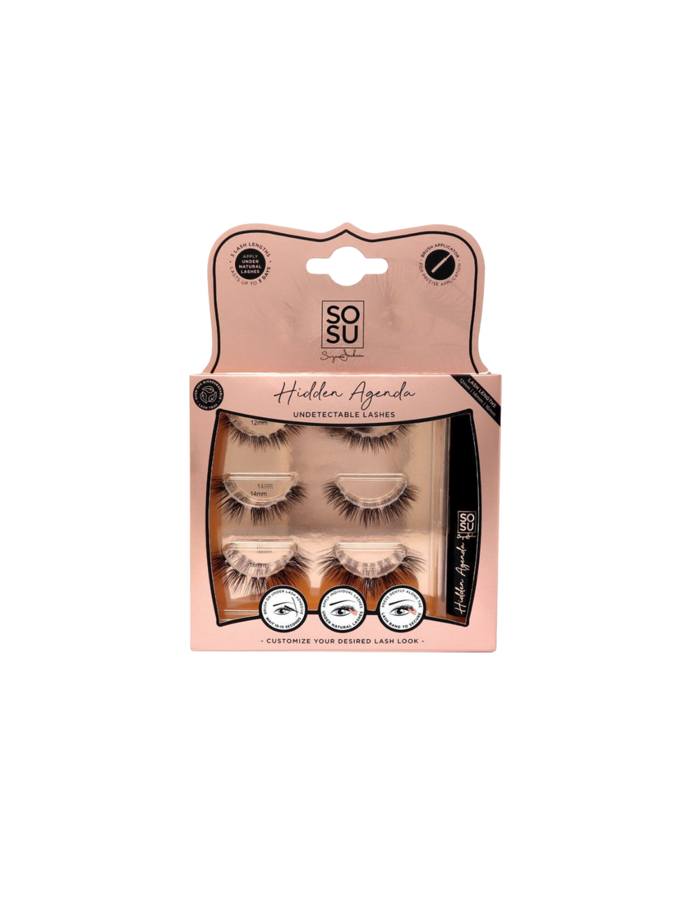 Hidden Agenda Lashes | SOSU Cosmetics