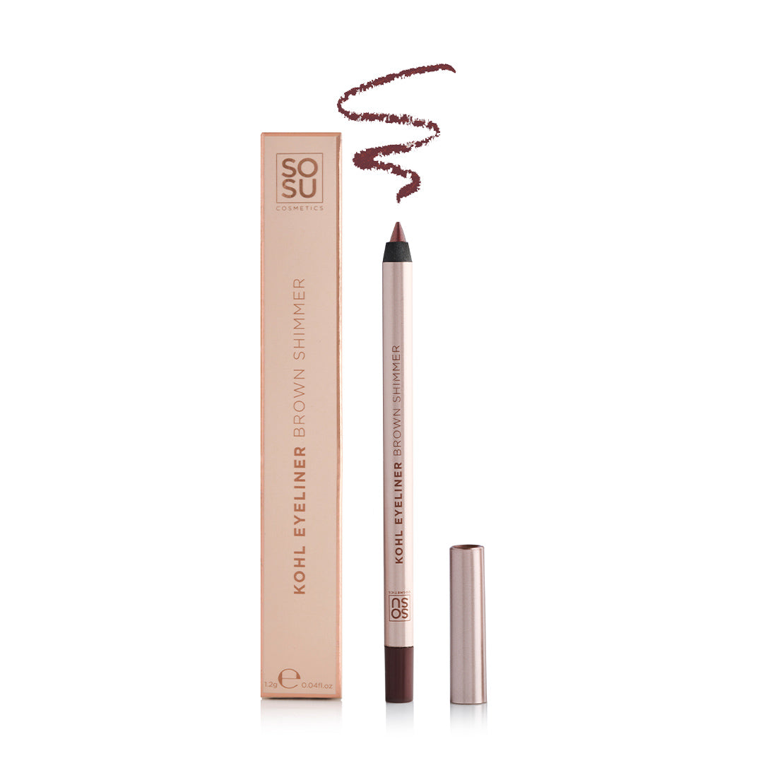 Brown Shimmer Kohl Eyeliner Pencil