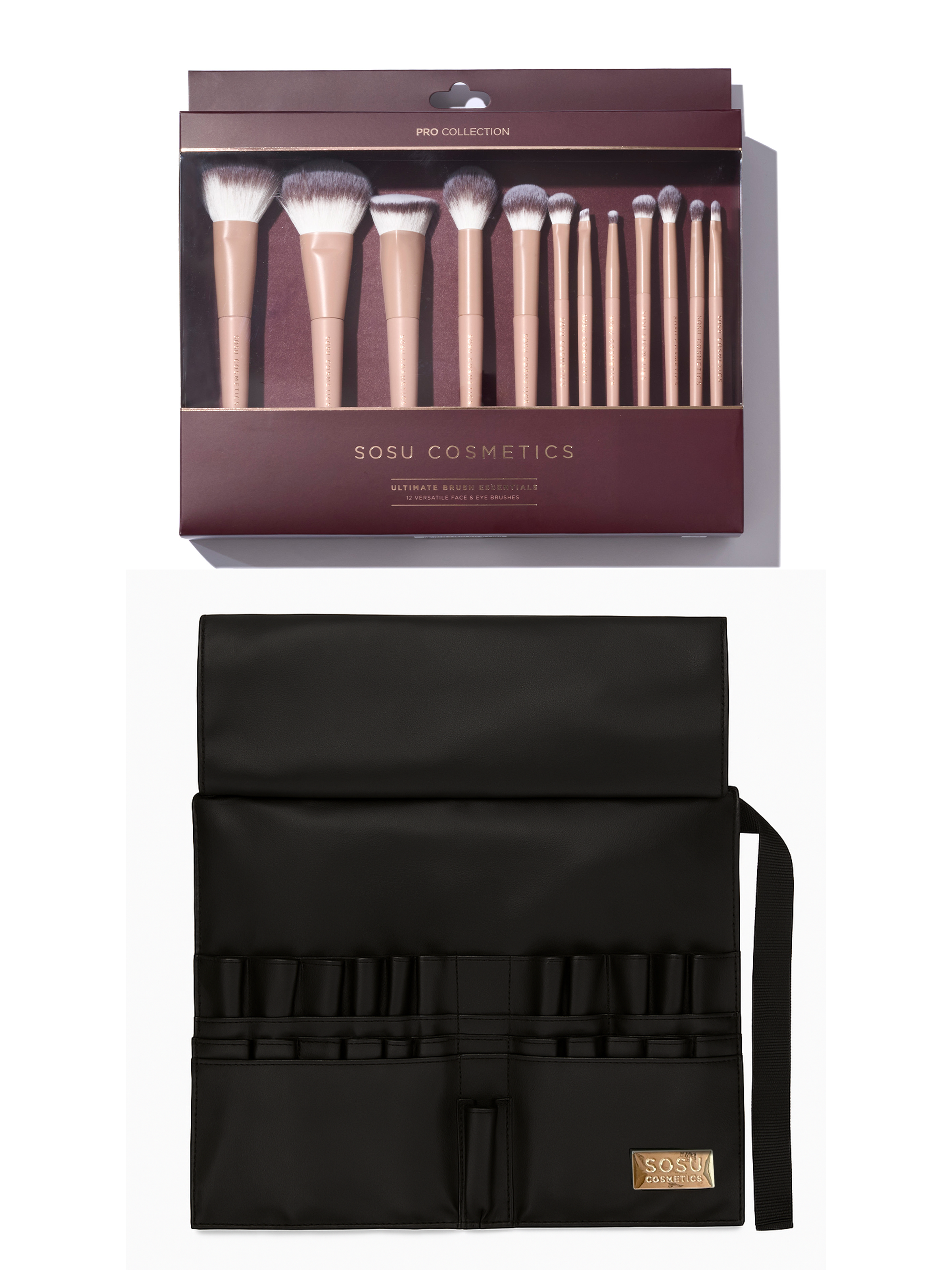 The Ultimate Brush Collection & Brush Belt-Online Exclusive | SOSU Cosmetics