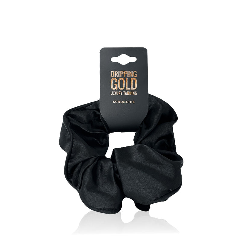 Dripping Gold Luxury Satin Scrunchie