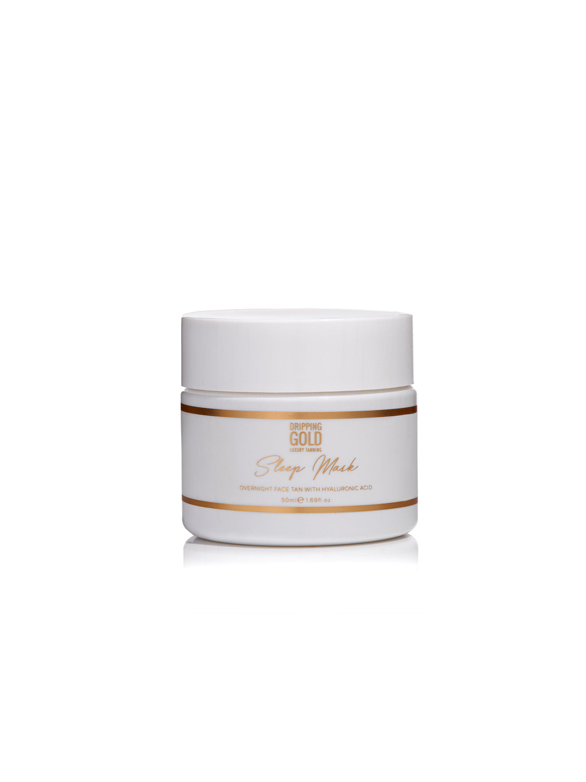 Sleep Mask Face Tan | Dripping Gold