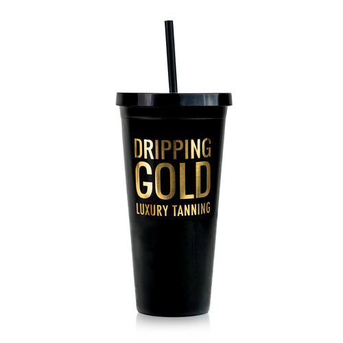 Dripping Gold Reusable Cup