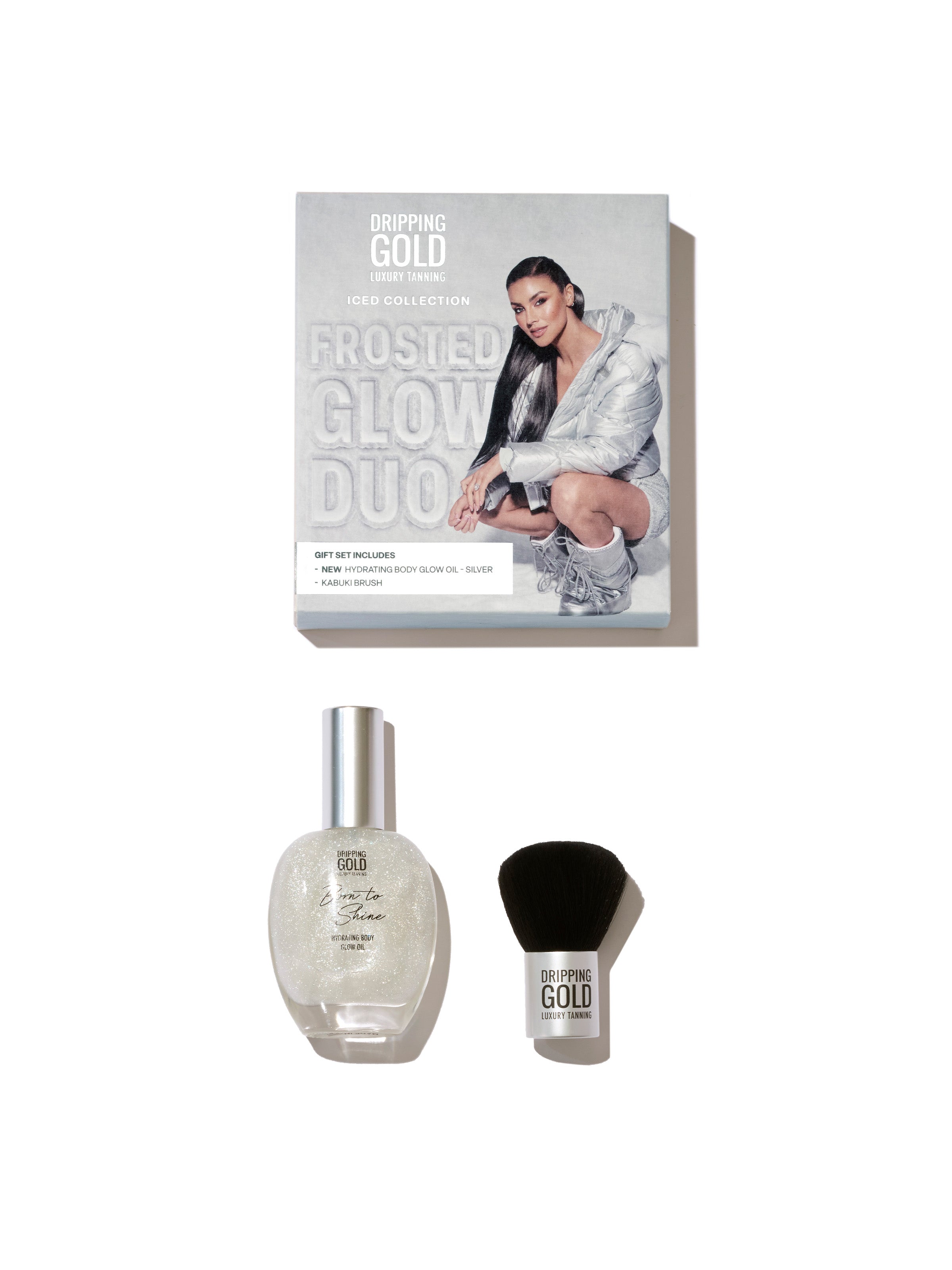Dripping Gold Frosted Glow Duo Gift Set | Dripping Gold