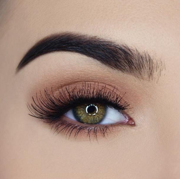 Gigi lash shown on an eye