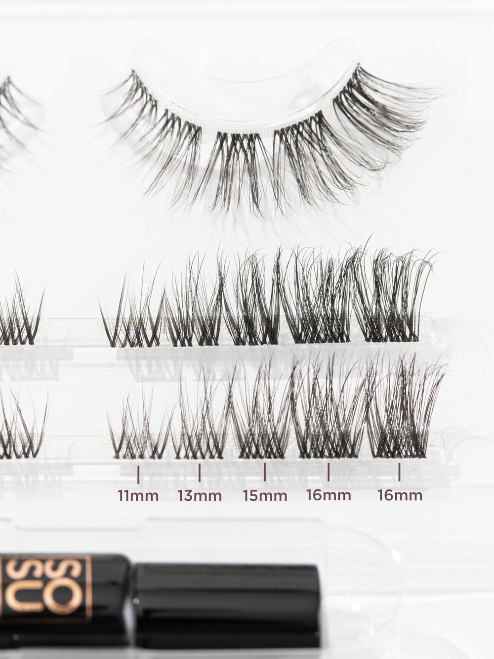 Hidden Agenda Lashes | Travel Set | SOSU Cosmetics