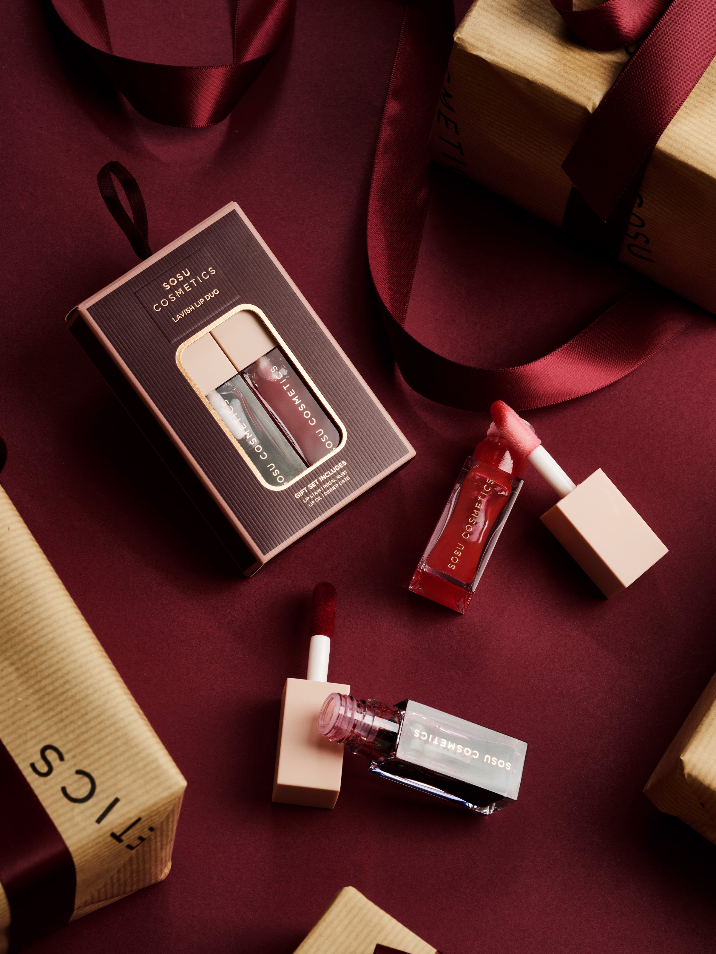 Lavish Lip Duo Gift Set | SOSU Cosmetics