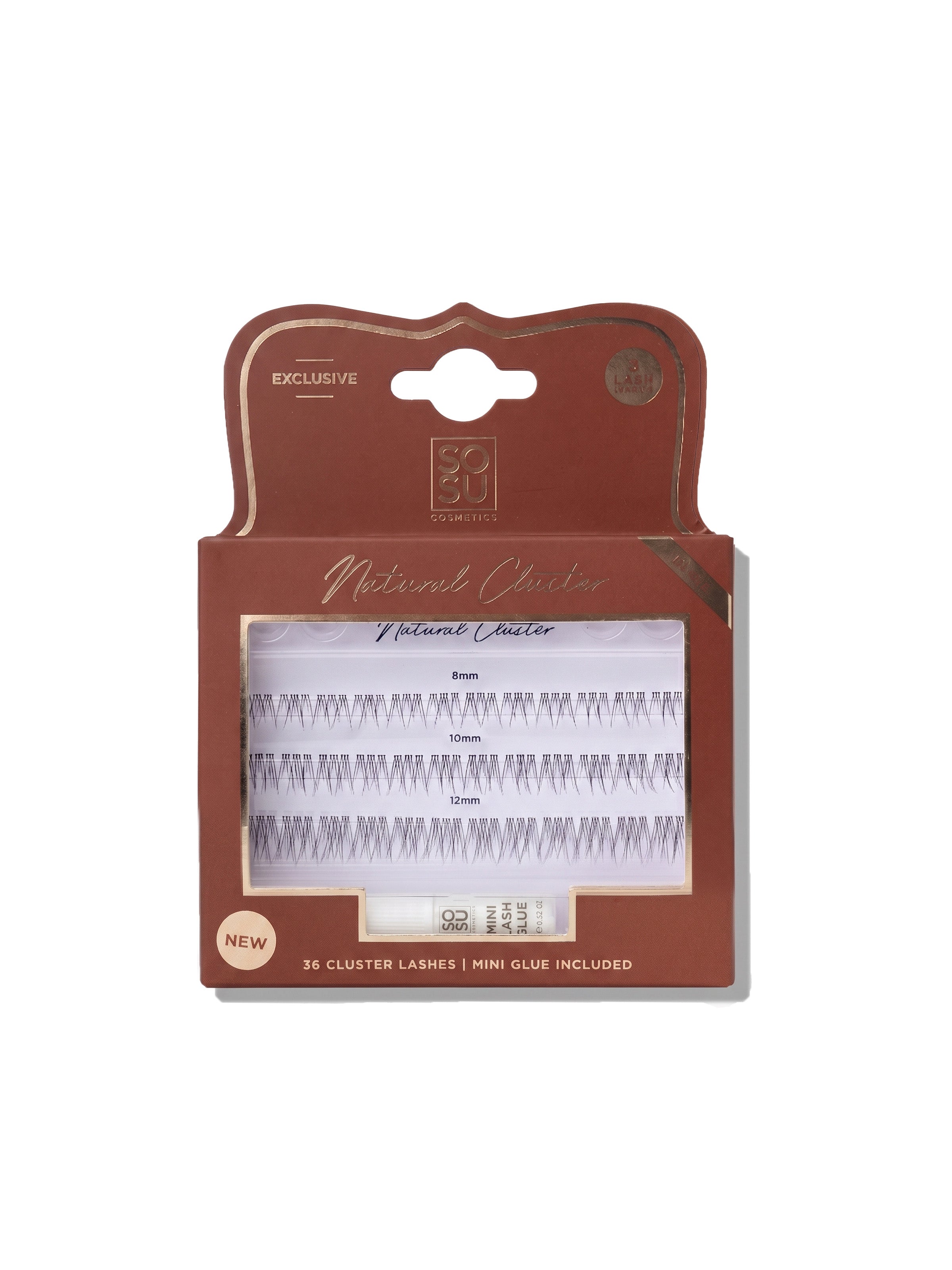 SOSU Cluster Lashes Natural | SOSU Cosmetics