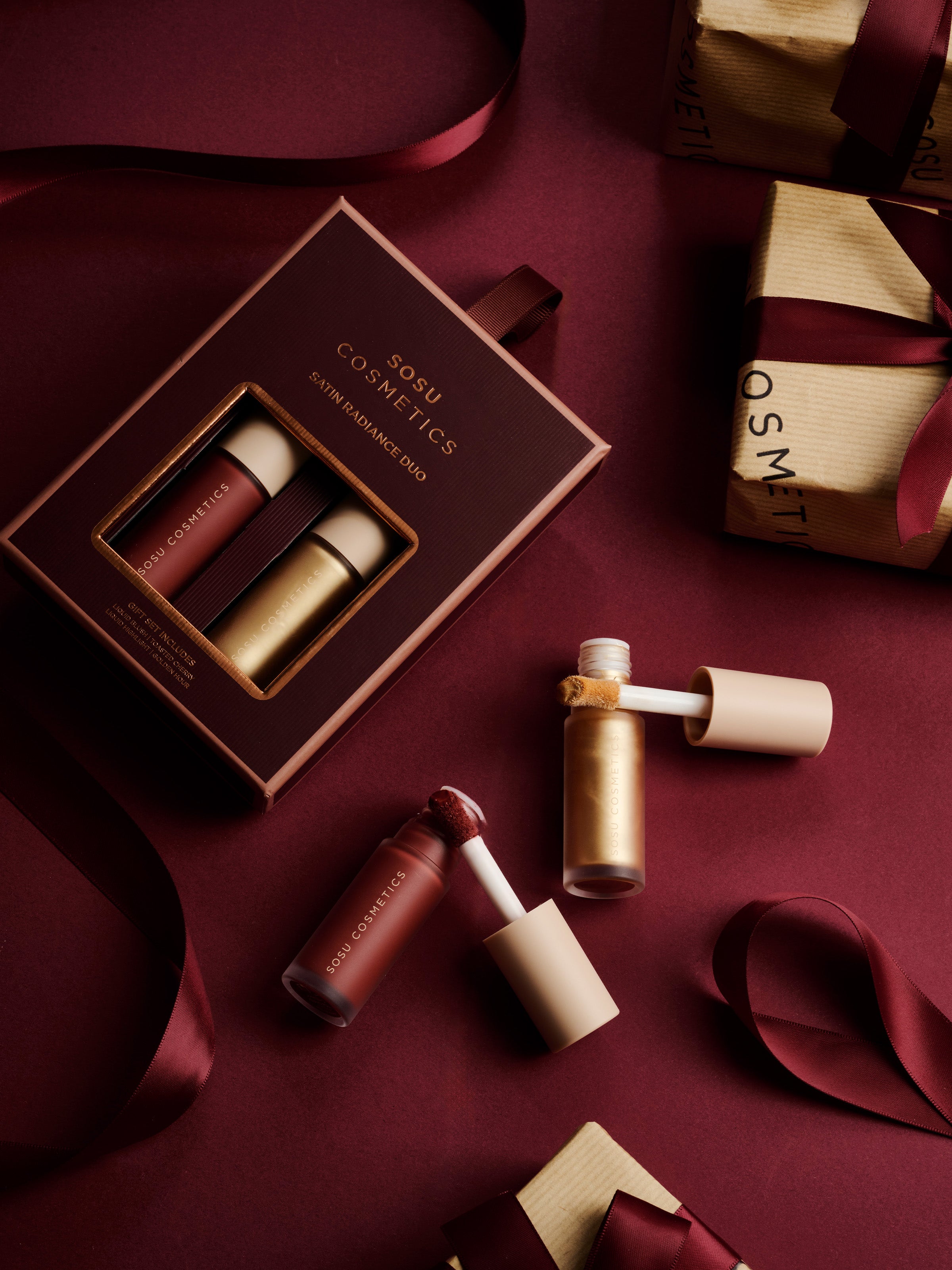 Satin Radiance Duo Gift Set | SOSU Cosmetics