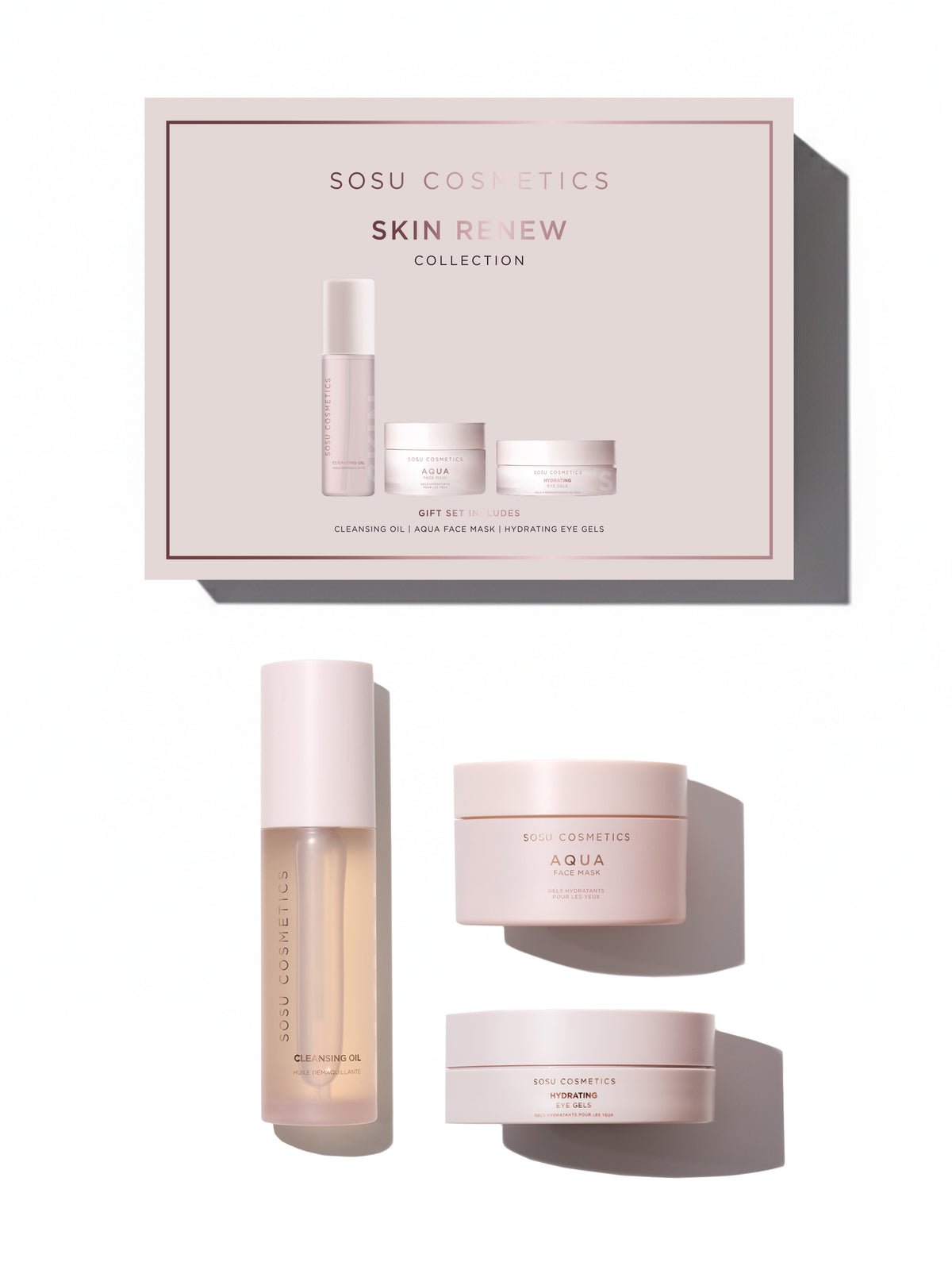 Skin Renew Collection | SOSU Cosmetics