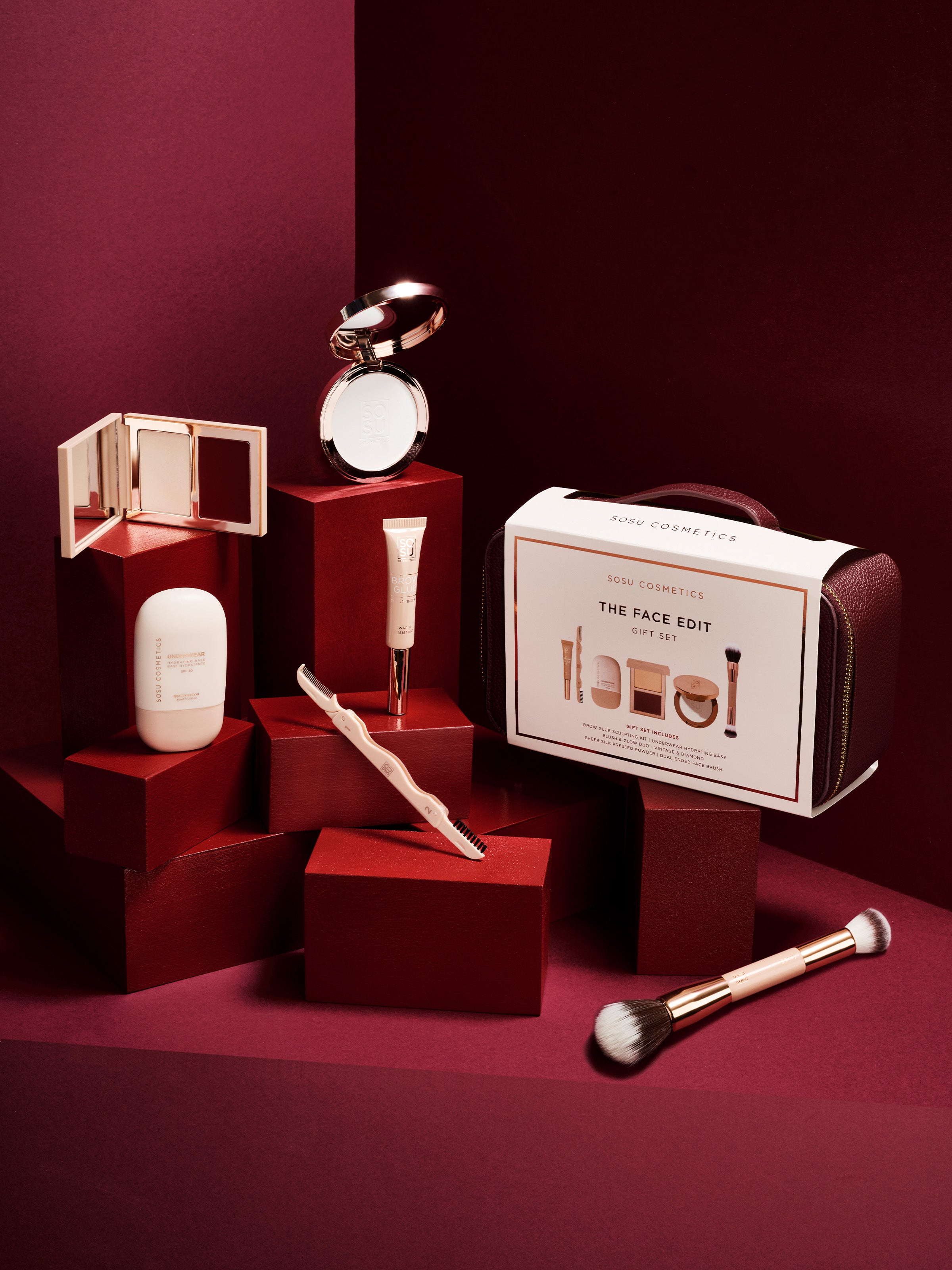 The Face Edit Gift Set | SOSU Cosmetics