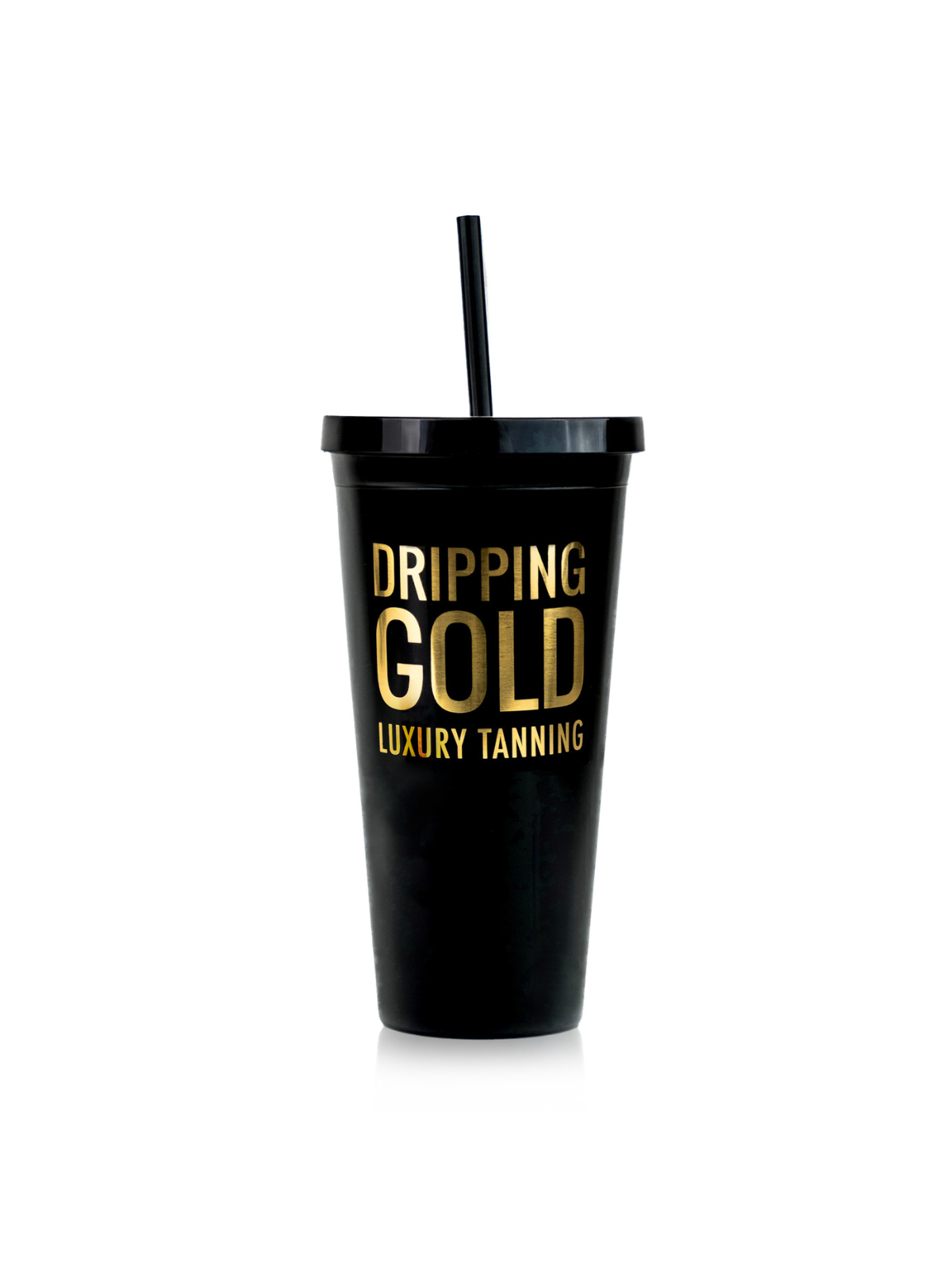 Dripping Gold Reusable Cup