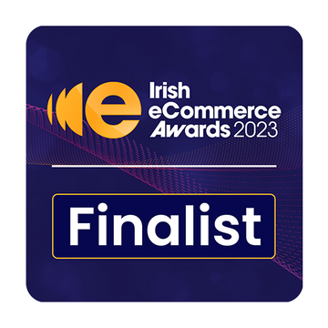 Irish eCommerce Awards 2023 finalist for best Beauty, Health & Wellbeing Website of the Year