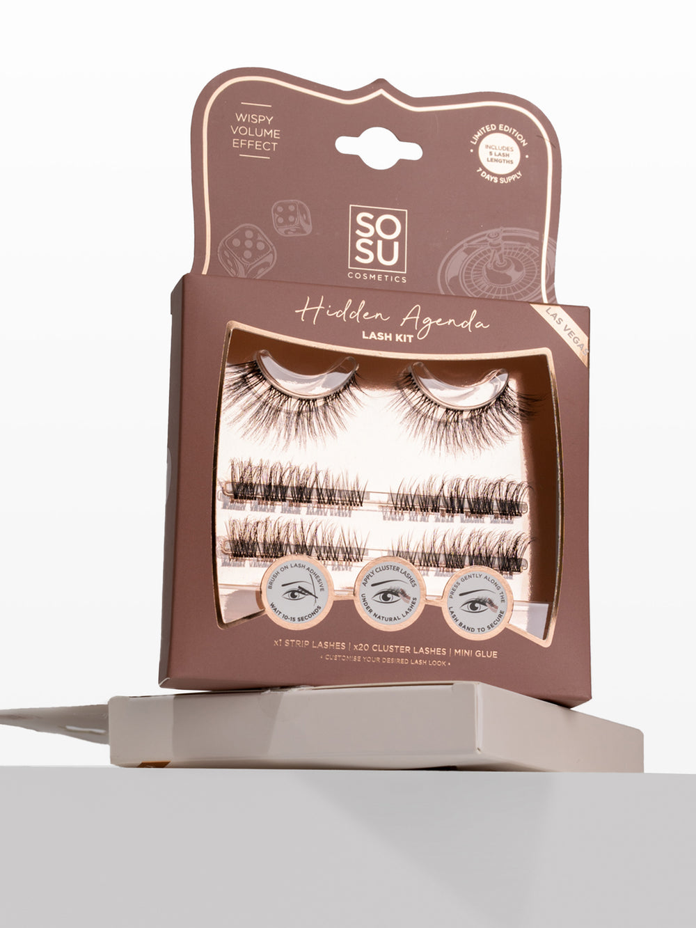 Hidden Agenda Lashes | Travel Set | SOSU Cosmetics