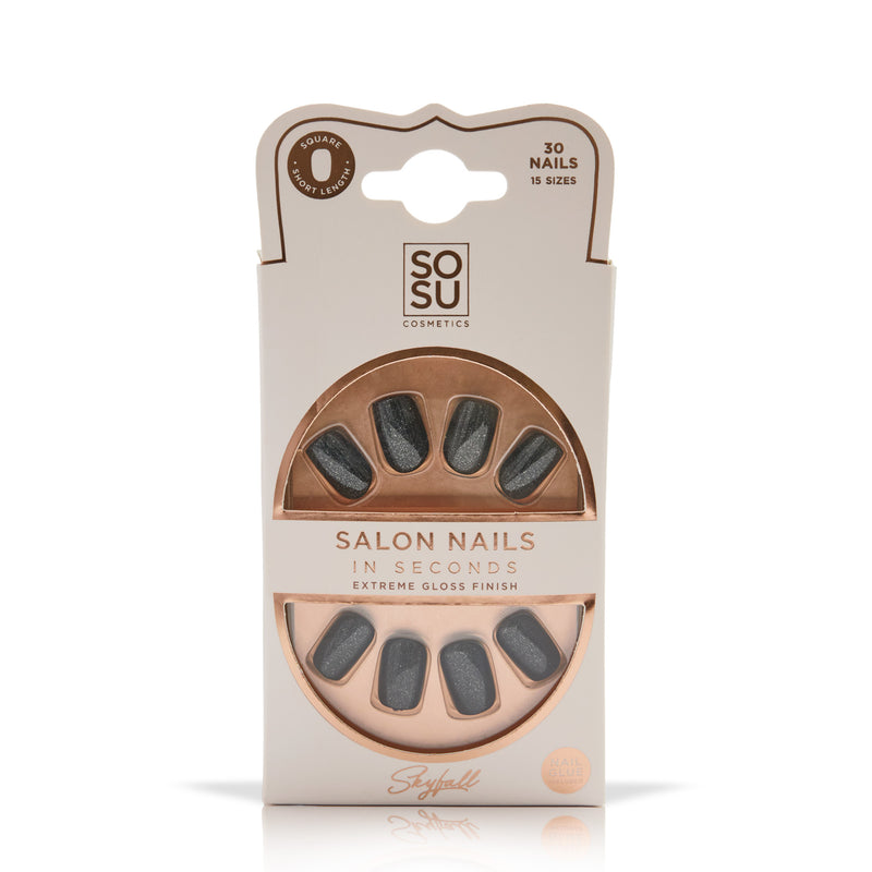 Skyfall Faux Nails in Packaging | SOSU Cosmetics