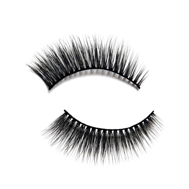 Elevate Eye Voltage Lash from SOSU Cosmetics designed to create maximum volume with a lightweight feel, featuring super soft 3D luxury synthetic fibres on a jet black curved lash band for easy application and intensified look