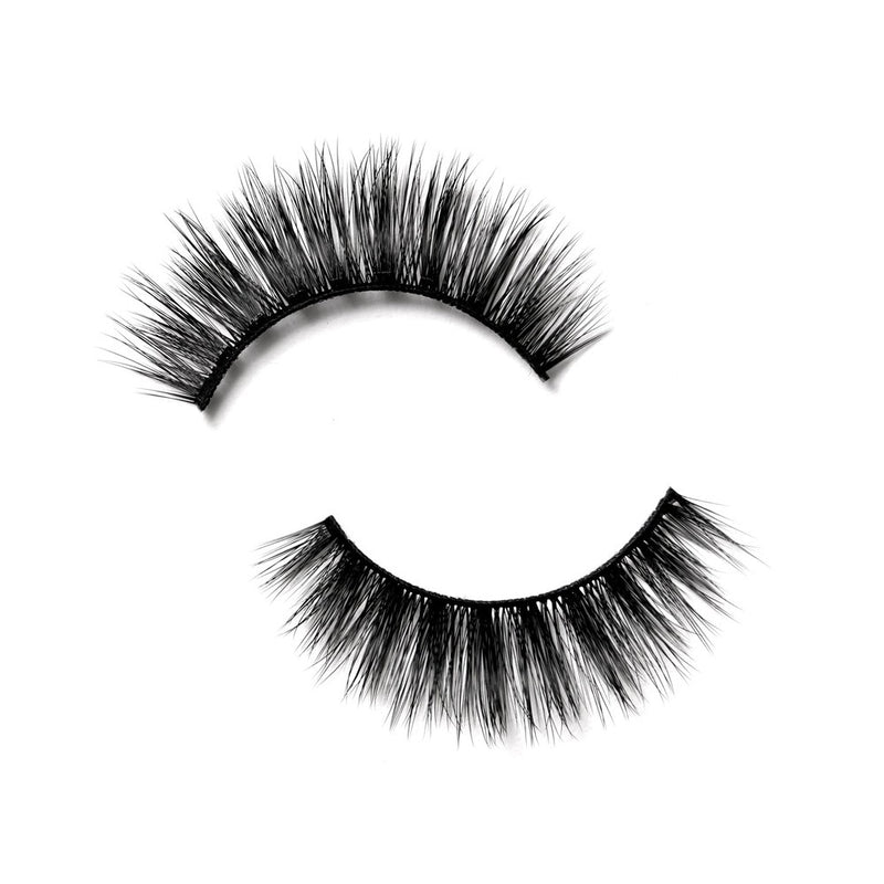 Excess | Eye Voltage Lash from SOSU Cosmetics, designed to create maximum volume with a lightweight feel. Features super soft 3D luxury synthetic fibres and a jet black curved lash band for intense, killer Eye Voltage look