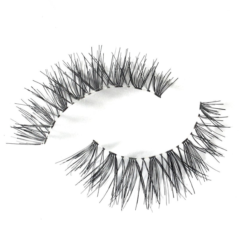 Sexy and sophisticated Katie lashes from SOSU Cosmetics, handcrafted from 100% human hair, designed to blend seamlessly with your natural lash line for an undetectable finish