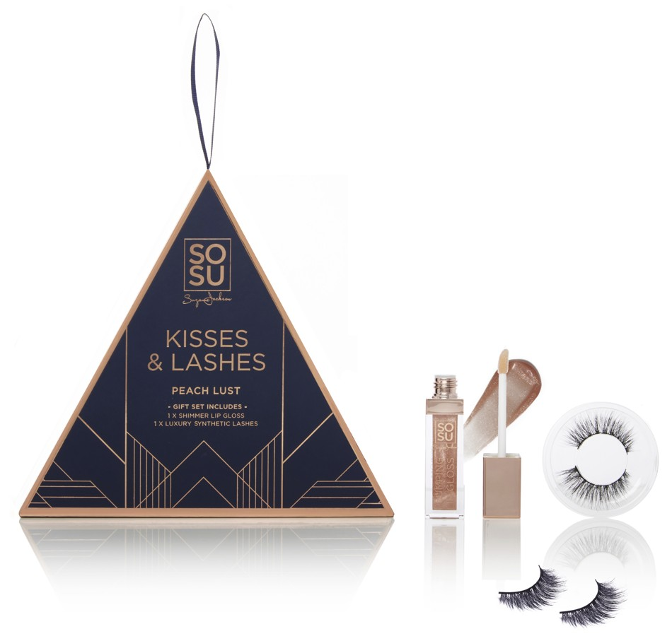 Kisses & Lashes | Peach Lust | SOSU Cosmetics